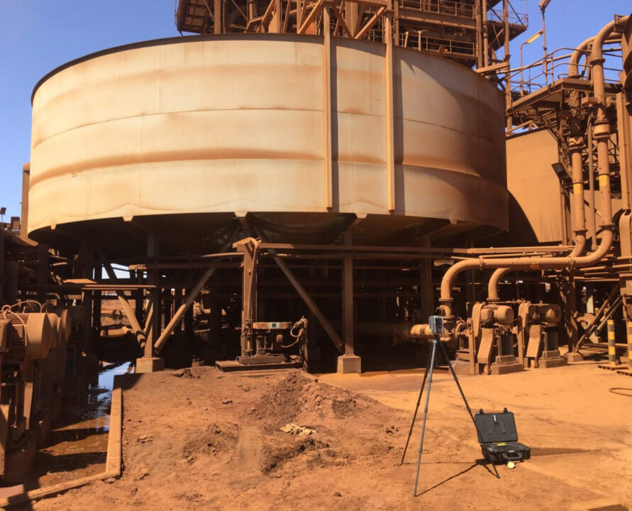 FMG Tank Lidar & Modelling RASP Australia